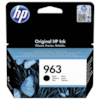 HP 963 Black Original Ink Cartridge pour OJ9010/9013/9020