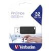 Micro-clé USB PinStripe de 32 Go noire