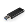 CLE USB PINSTRIPE 64GB BLACK USB 3.2