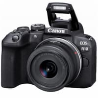 APPAREIL PHOTO HYBRIDE CANON EOS R10 + OBJECTIF RF-S 18-45MM F4.5-6.3 IS STM KIT