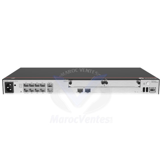 Routeur NetEngine AR700 WAN combiné 2*GE 8*GE LAN 2*USB 2.0 2*SIC 02354GBG-001