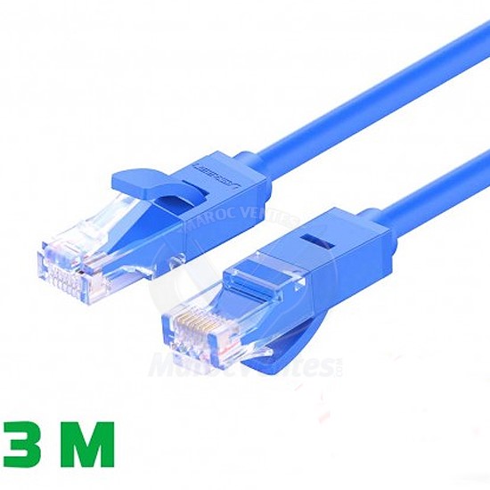 Câble Ethernet Ugreen CAT6 3M 11203