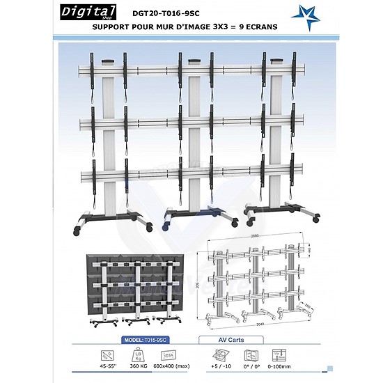 Meuble Mobile Haut de Gamme pour Mur d