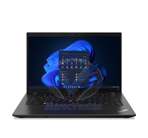 PC Portable Thinkpad L14 i7-1355U 14"FHD IPS 8 Go 512 Go SSD Win 11 PRO Black 21H1000GFE