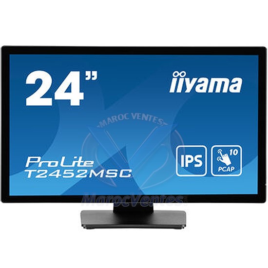 PROLITE Ecran Tactile 24 pouces (60.5cm) Full HD (1920x1080) T2452MSC-B1