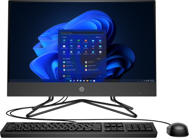 Ordinateur Tout-en-un HP 200 G4 AiO i5-10210U 8GB 256SSD 21 5"(54,6 cm)FreeDOS 1Y GREY