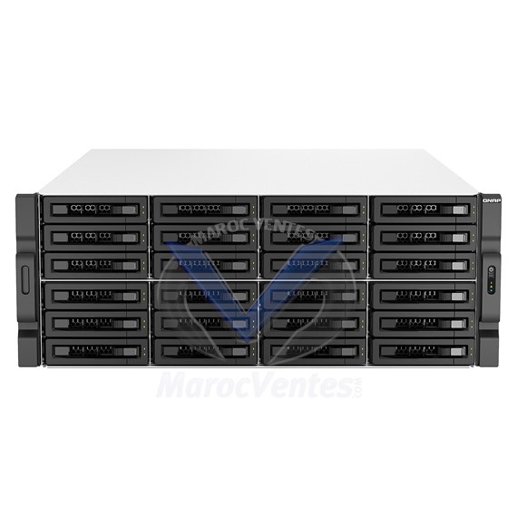 Serveur NAS Rack (4 U) Intel Xeon E-2378 8C/16T 2,6 GHz 30 BAIES RAM 64 GB 128 Go TS-h3087XU-RP-E2378