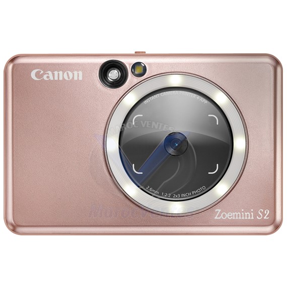 Appareil Photo Couleur Instantané ZOEMINI S2 ZV223 Rose Doré 4519C006AA