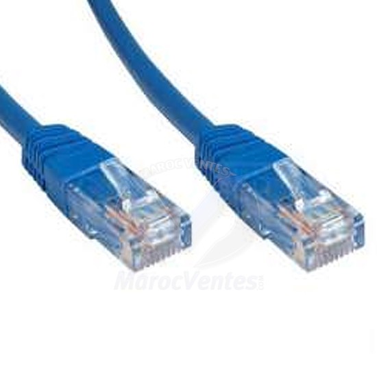 CORDON 3M CAT 6 BLEU LINK TECH LIN-3MCAT6/B