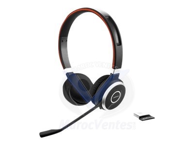 Micro-Casque Jabra Evolve 65 SE, Link380a MS Stereo 6599-833-309