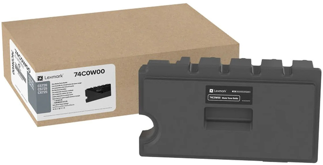 Bouteille de Récupération du Toner Usagé Lexmark CS720, 728, CS/CX725, 727, C4150, XC4140, 4150 74C0W00