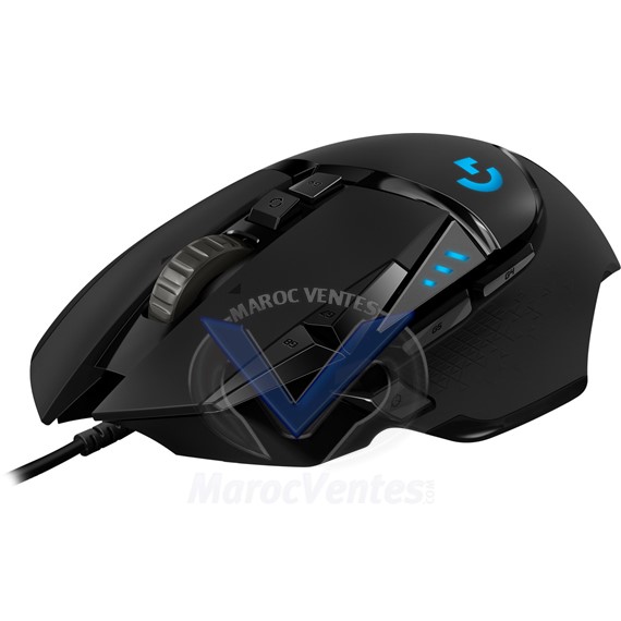 Souris Gaming Filaire LOGITECH G502 HERO NOIR USB EWR2 910-005471