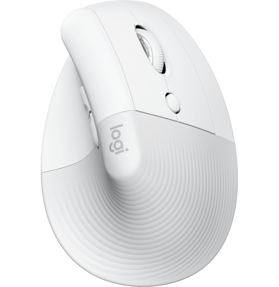 SOURIS Lift Vertical Ergonomic BLANC GRIS PÂLE