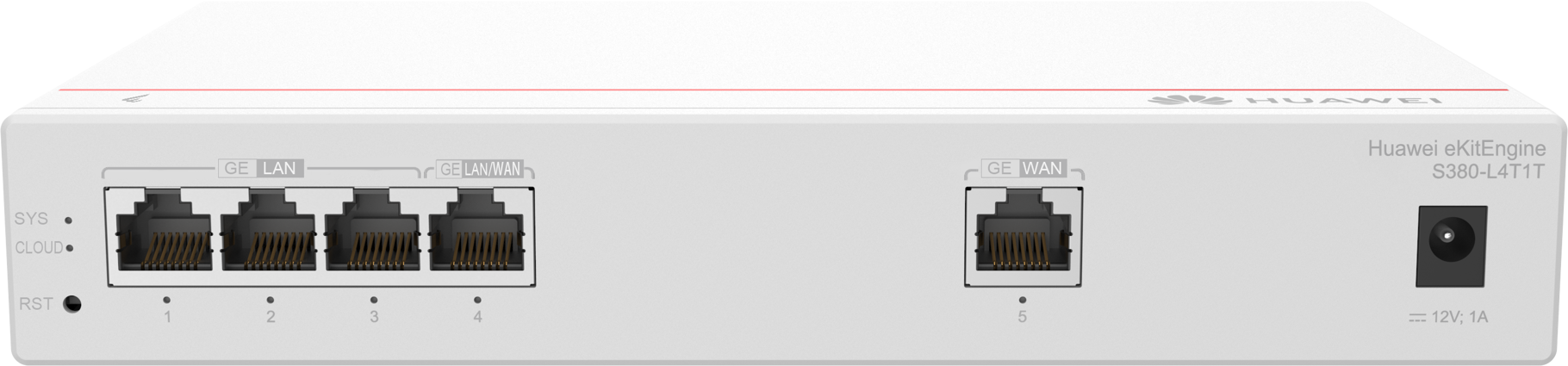 Passerelle Multi-Services Huawei eKit S380 (1*GE WAN, 4*GE LAN) 98012177