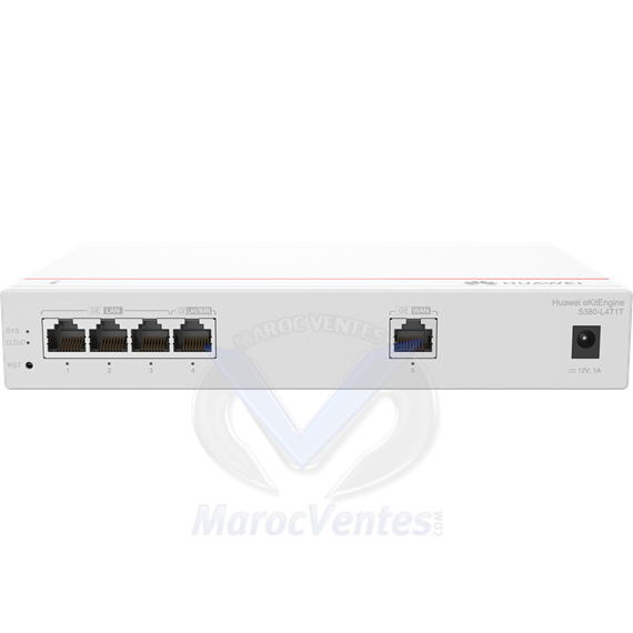 Passerelle Multi-Services Huawei eKit S380 (1*GE WAN, 4*GE LAN) 98012177