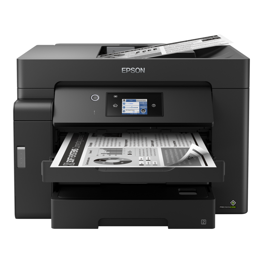 Imprimante Jet d'encre EcoTank M15140 MFP 3en1 Réseau Wifi Mono A4 R/V 32 B&WPPM 32 C11CJ41403