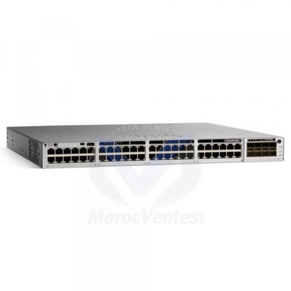 Switch Cisco Catalyst  a 48 Ports 10/100/1000 BaseT et 4 x SFP C9300L-48P-4G-A