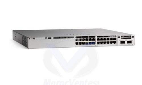 Switch Cisco C9300L-24P-4G-A  Catalyst  a 24 Ports 10/100/1000 BaseT et 4 x SFP C9300L-24P-4G-A