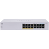 Cisco CBS110-16PP-EU Unmanaged 16-port GE, (8 support PoE with 64W power budget)