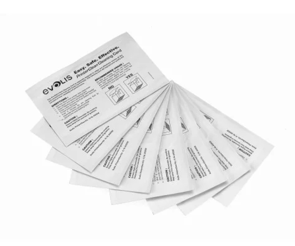 Kit de nettoyage cartes adhésives Evolis Agilia ACL012