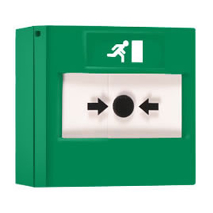 DECLENCHEUR REARMABLE D'URGENCE VERT POUR C.A DI-AR1 DI-AR1