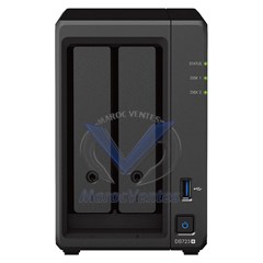 Serveur NAS 2 Baies DiskStation Ryzen R1600 2cores 2GB 2xRJ45 36M DS723+