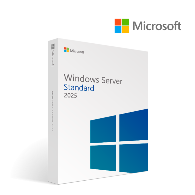 Windows Server Standard 2025 64Bit 1package DSP 16 Cœurs  Français EP2-25188