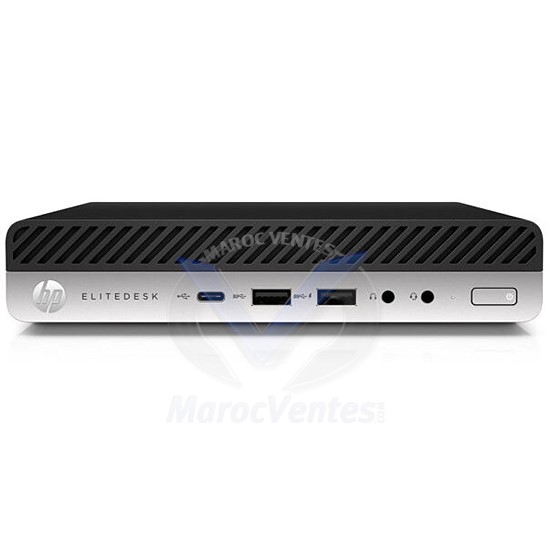 Mini-Ordinateur de Bureau Professionnel HP EliteDesk 800 G4 i5-8500T 16Go 512Go SSD + LICENCE W10 PRO EliteDesk 800 G4