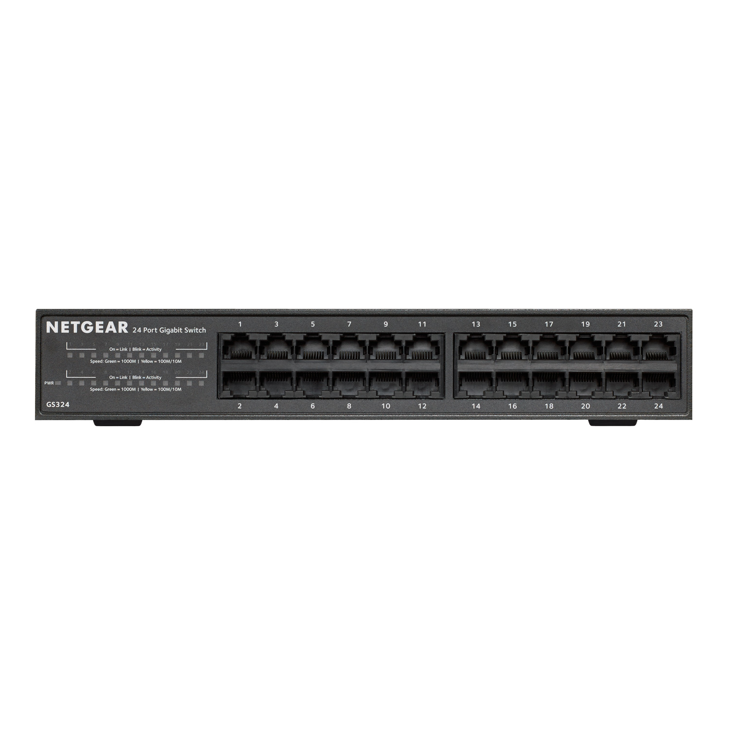 Switch non manageable 24 ports Gigabit Ethernet 10/100/1000 Mbps GS324
