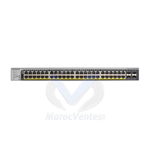 Smart Switch Web manageable Pro Gigabit PoE+ 48 Ports 4 ports SFP (760 w) GS752TPP