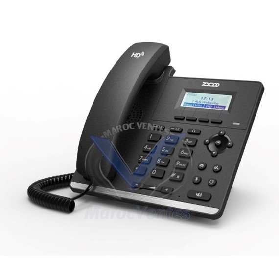 Telephone IP a 2 Ligne avec ecran LCD 128x48 dot-matrix with backlight CooFone H81