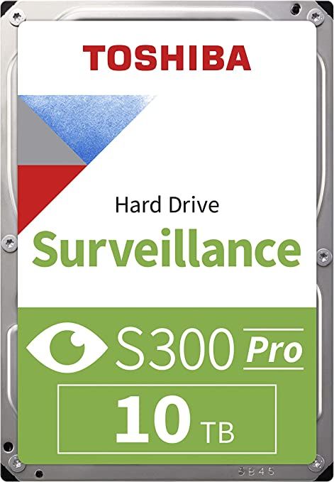 Toshiba S300 Surveillance 3.5" 10000 GB Série ATA III HDWT31AUZSVA