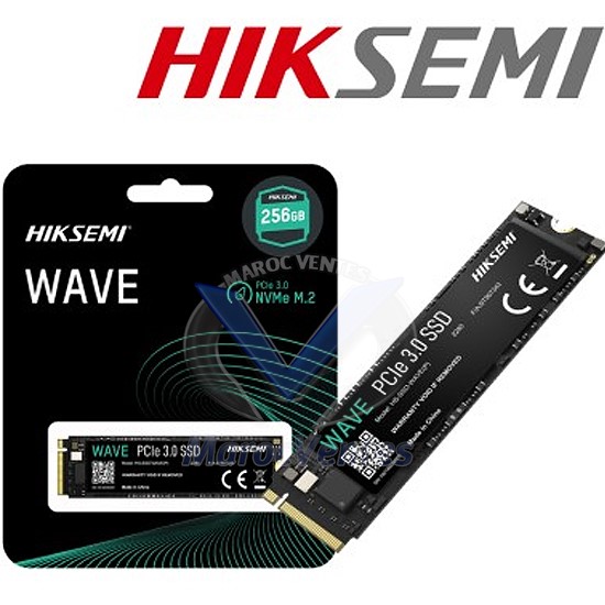 DISQUE DUR INTERNE Wave(P) SSD 512Go M.2 PCIe NVMe Gen 3 HS-SSD-WAVE-P-512G