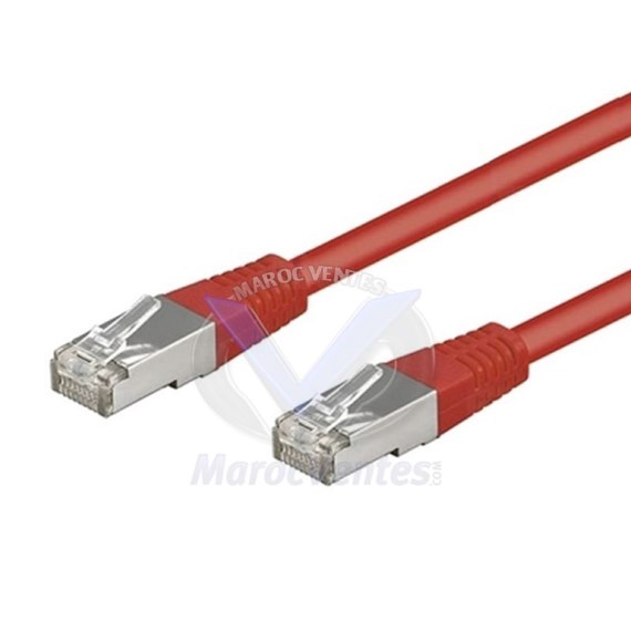 CORDON 1M CAT 6A ROUGE LINK TECH LIN-1MCAT6/R