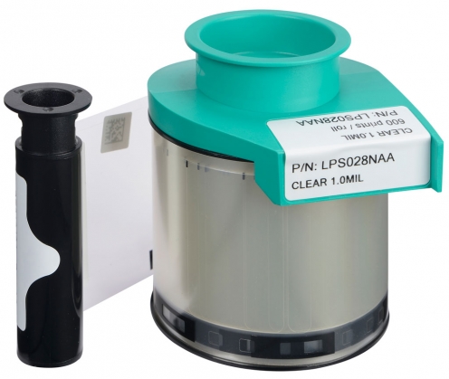 Film de lamination Clear patch 1.0 mil Evolis LPS028NAA