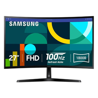 Moniteur 27'' serie D Curved Full-HD,VA,100Hz,4MS (GTG),Narrow Border Design,Eye-Ca Noir