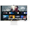 Moniteur Plat 32  (81,28 cm)SMART ULTRA HD 4K Série 8 Blanc avec Caméra Intégrée   HDMI, USB Hub 12M