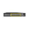 SWITCH POE 16 PORTS 10/100MB 802.3AT/AF P116GH 2*GIGABIT UPLINK 1*SFP P116GH