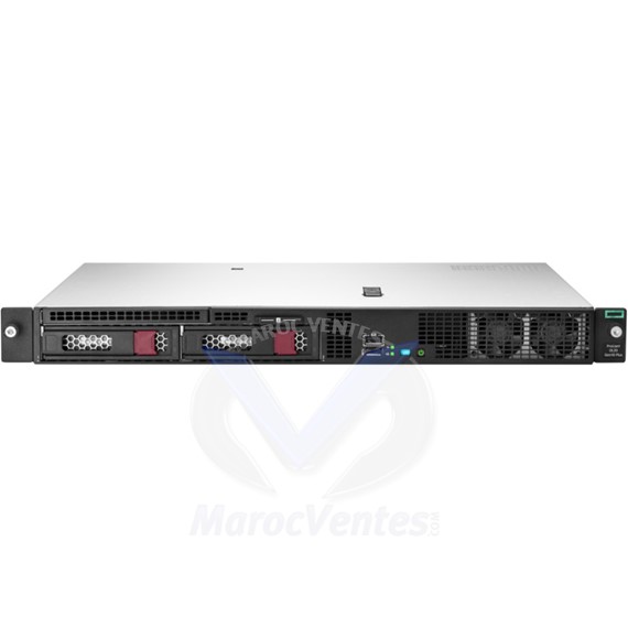 Serveur Rackable ProLiant DL20G10+ 2LFF-NHP E-2314 8G VROC-SATA-SW-RAID 1Gb 2p-1GbE 290W P44112-421