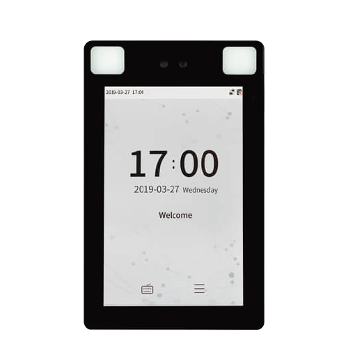 Terminal de Contrôle D’accès Biométrique Écran Tactile Couleur LCD 7" (ID/MF) (FP/QR) ProFace X[DS/CH]