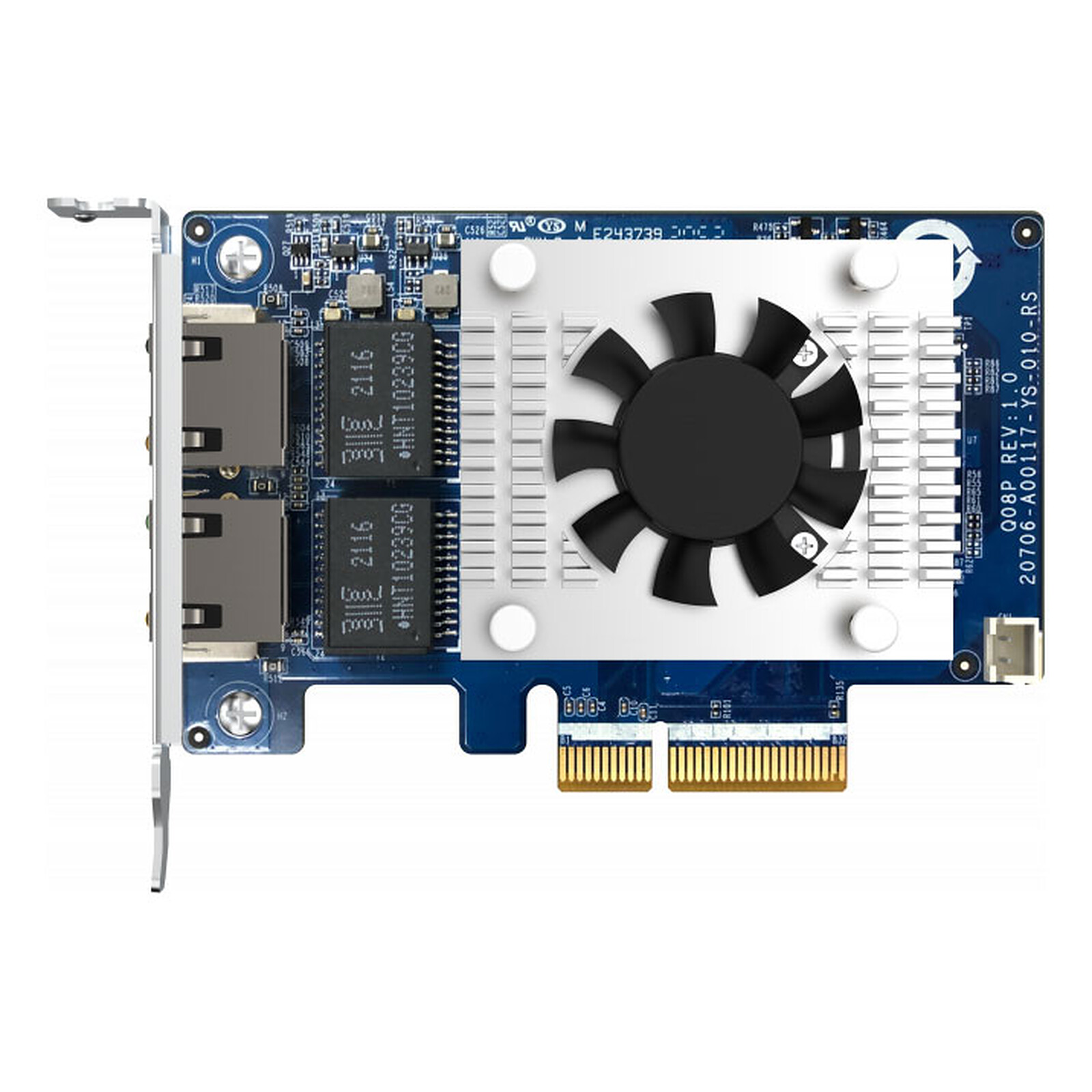 Adaptateur Réseau QNAP Double Port 10 GbE AQUANTIA AQC113CA