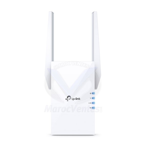 Répéteur AX1500 WiFi 6 1201 Mbps Émetteur et Récepteur Réseau RE505X