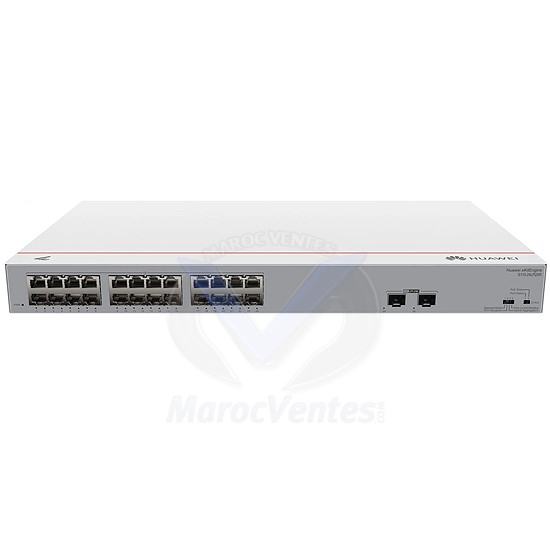 Switch S110-24LP2SR (24*GE ports(124W PoE+) 2*GE SFP ports, AC power) S110-24LP2SR