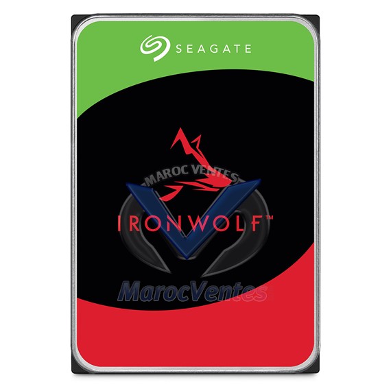 DISQUE DUR SEAGATE 4 TB IRONWOLF NAS HDD 3.5" SATA 6GB/S 5400RPM CACHE 256MB ST4000VN006