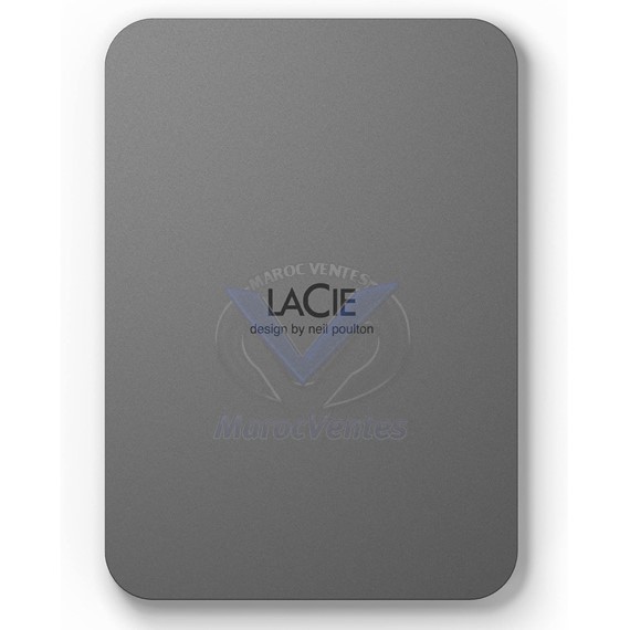 DISQUE DUR EXTERNE 2 TB MOBILE DRIVE SECURE USB 3.2 GEN 1 TYPE-C MOON SILVER STLR2000400