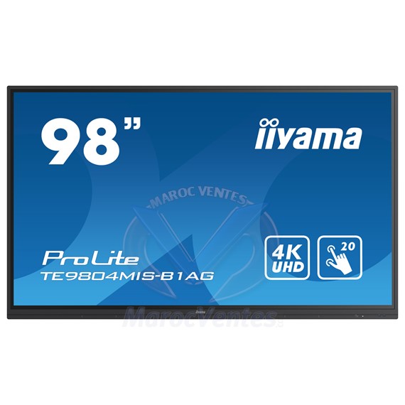 ECRAN INTERACTIF 98 POUCES IIYAMA PROLITE TE9804MIS-B1