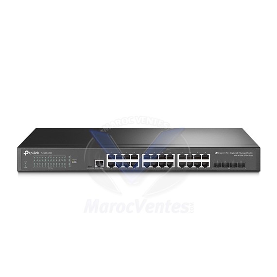 Switch JetStream L2+ 24 Ports Gigabit avec 4 Emplacements SFP+ 10GE TL-SG3428X