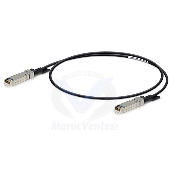 UDC-2 - Cable Fibre Optique UDC-2 10 Gbps 2 Mètres UACC-DAC-SFP10-2M