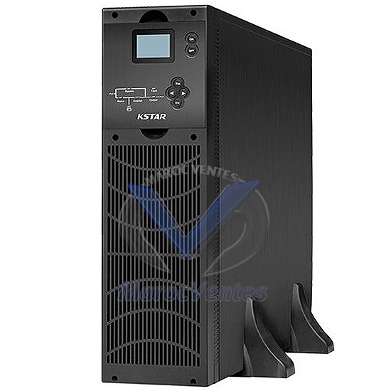 Onduleur UPS Monophasé de 10 KVA PF= 1,0. Avec Rack Batterie d’autonomie 60min UDC 9110 H