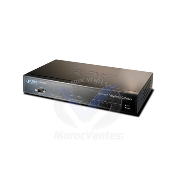 Passerelle VoIP H.323 / SIP à 8 ports (4 * FXS + 4 * FXO) Double protocole SIP H323 VIP-880